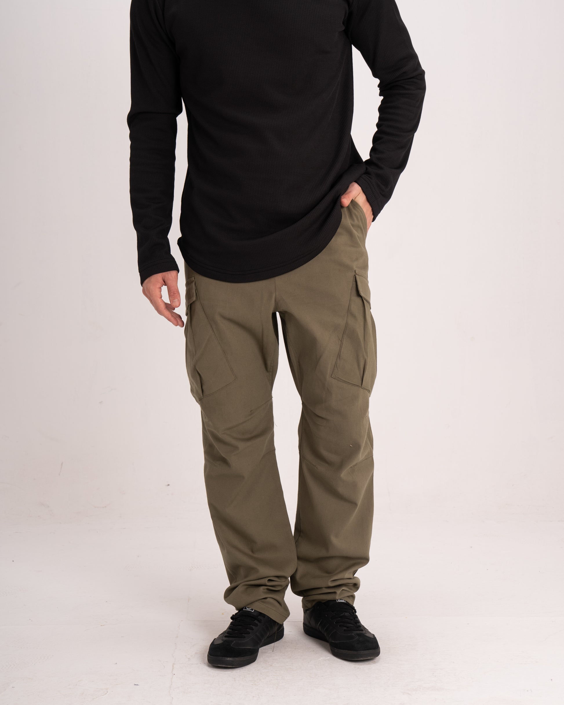 Olive Cargo Pants