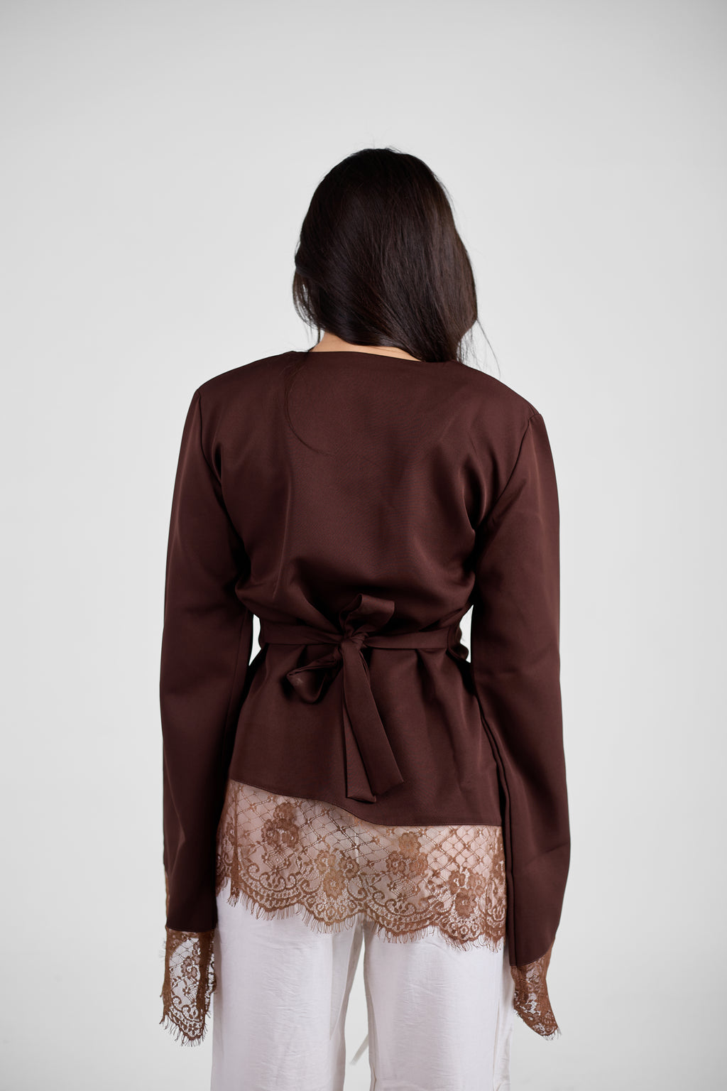 LACE TOP - BROW