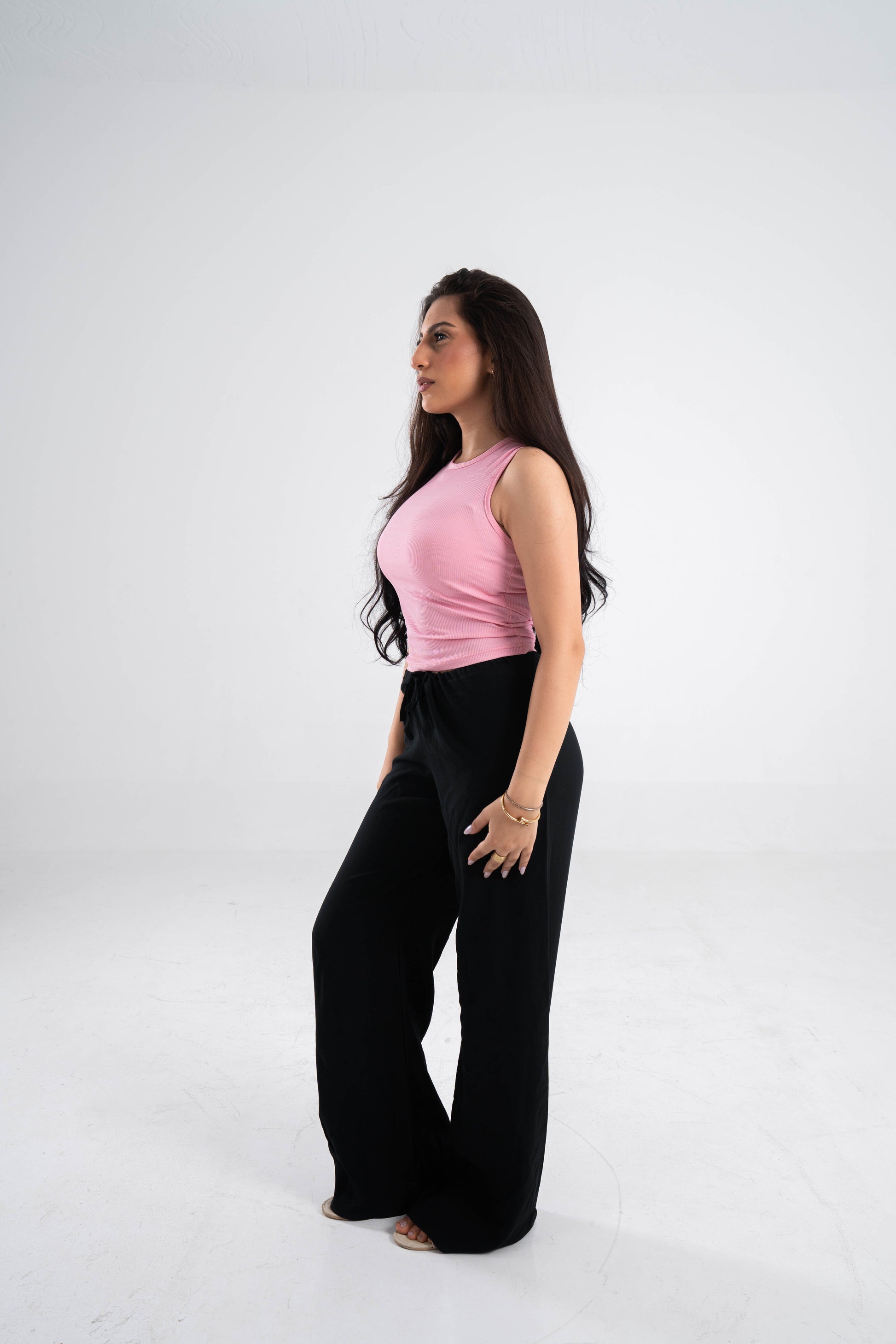 Black Linen Pants