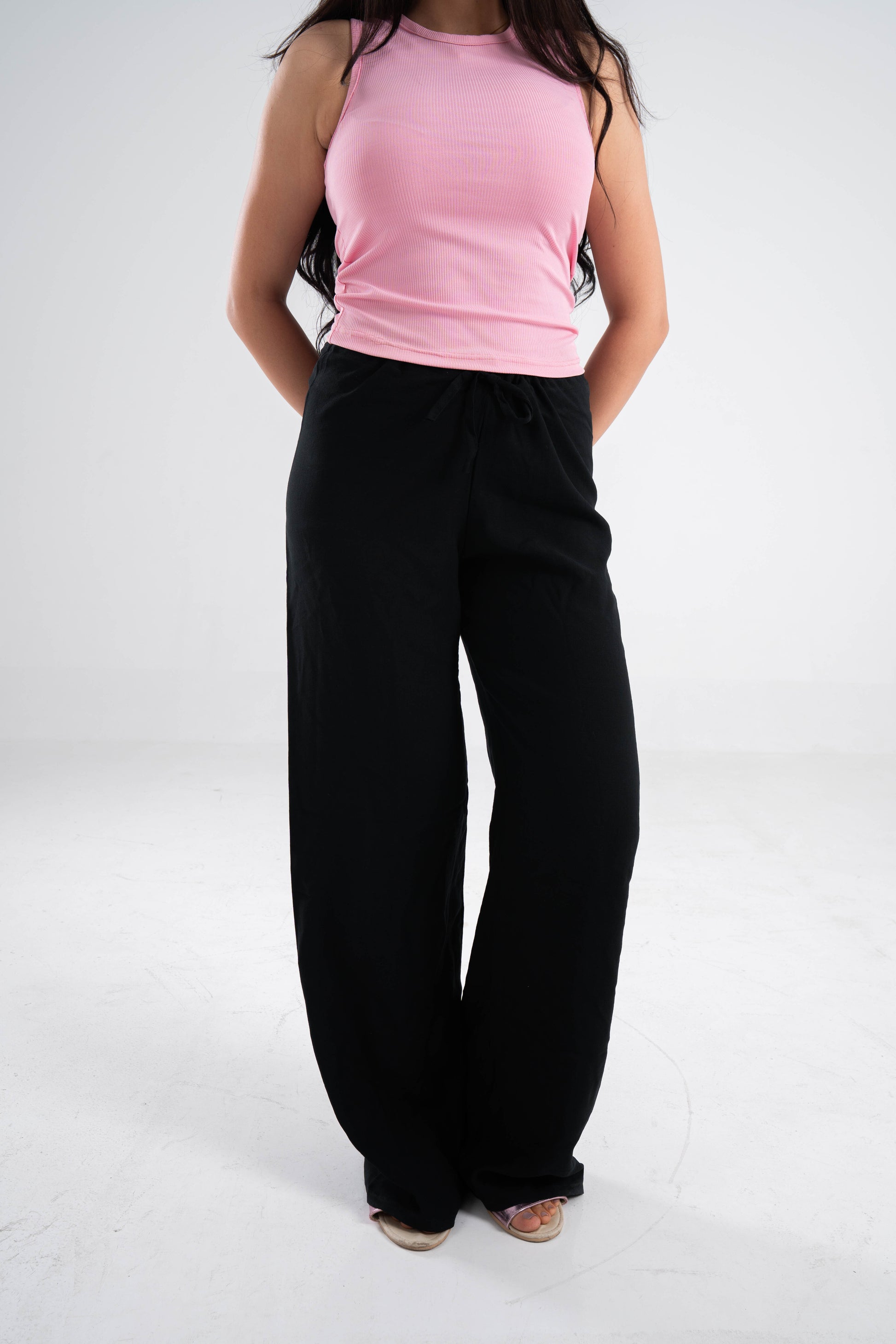 Black Linen Pants