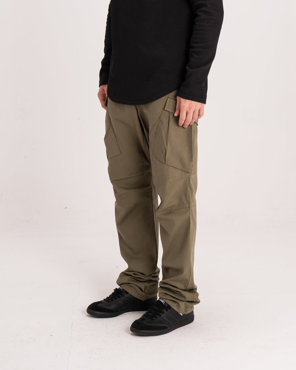 Olive Cargo Pants