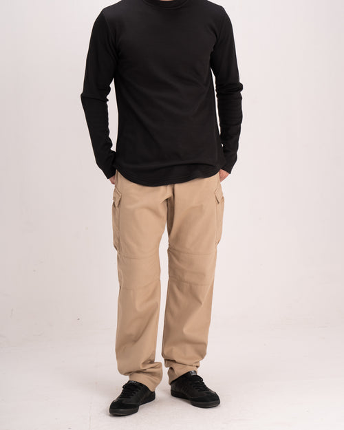 Beige Cargo Pants