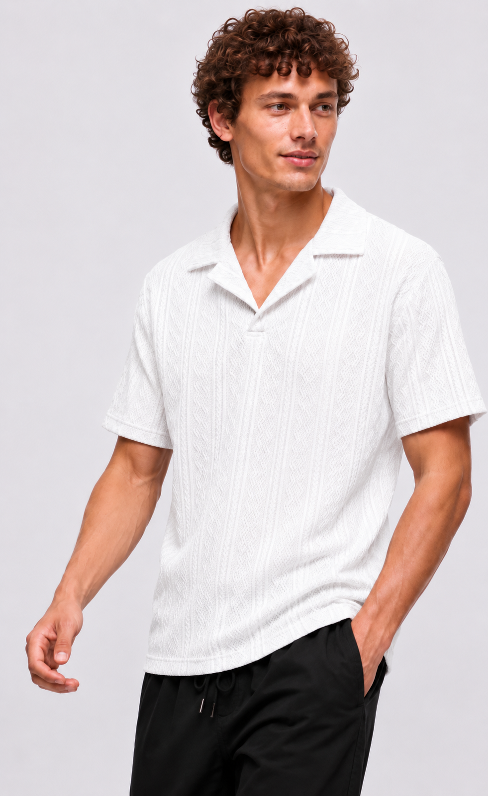 Blanc Knit Polo