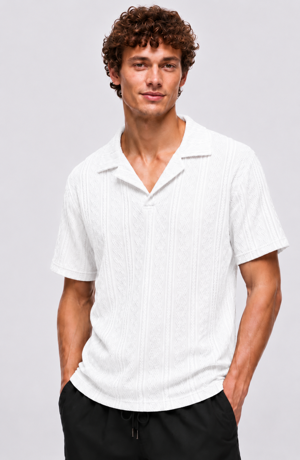 Blanc Knit Polo