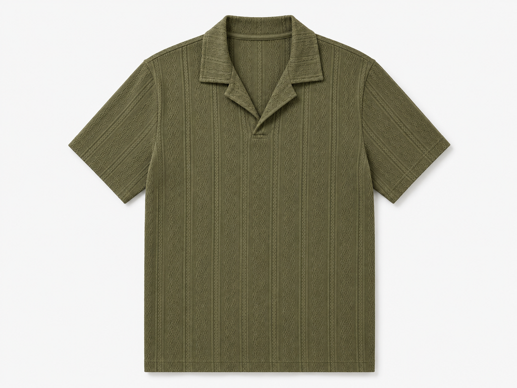 Olive Knit Polo