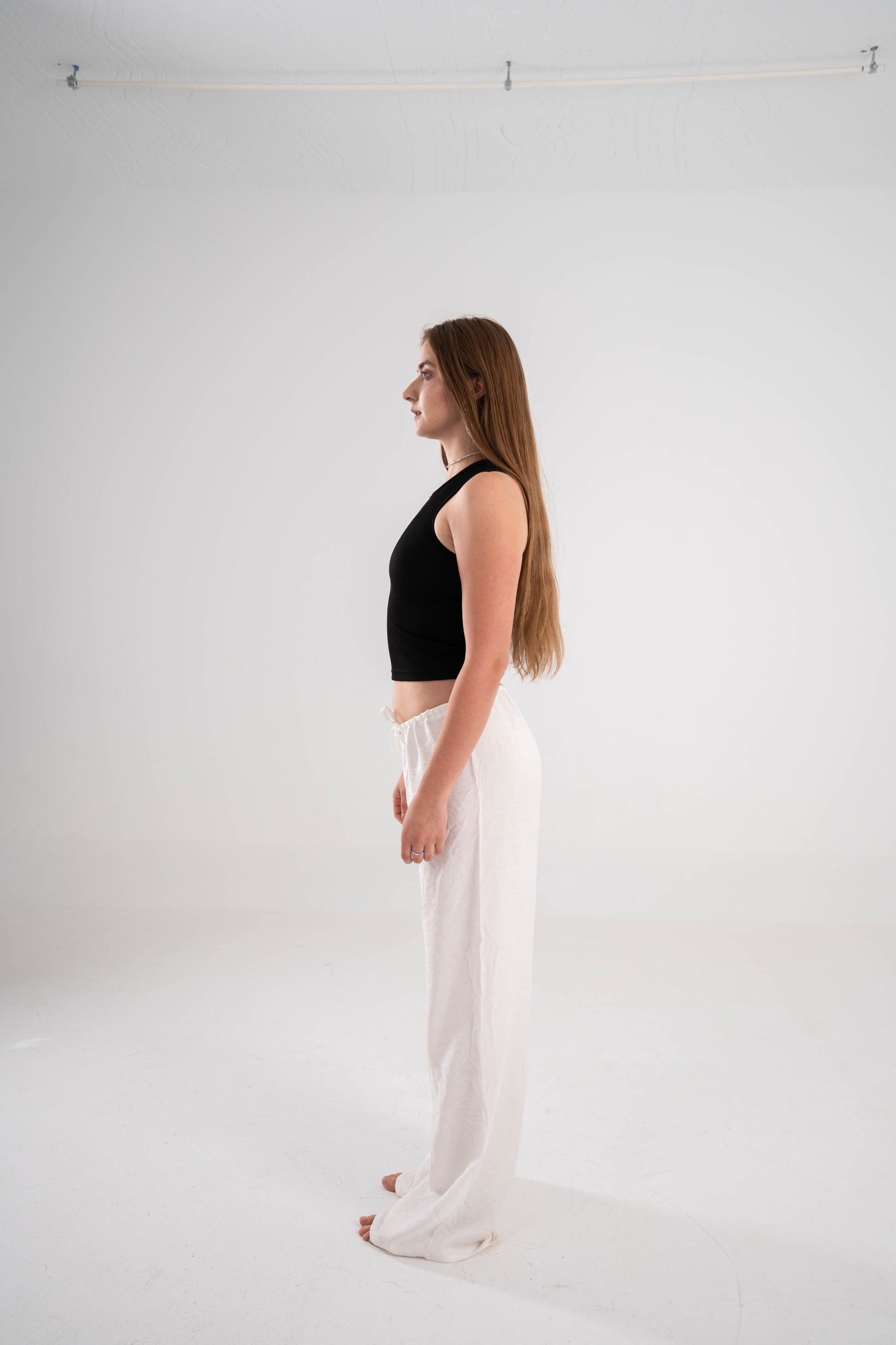White Linen Pants