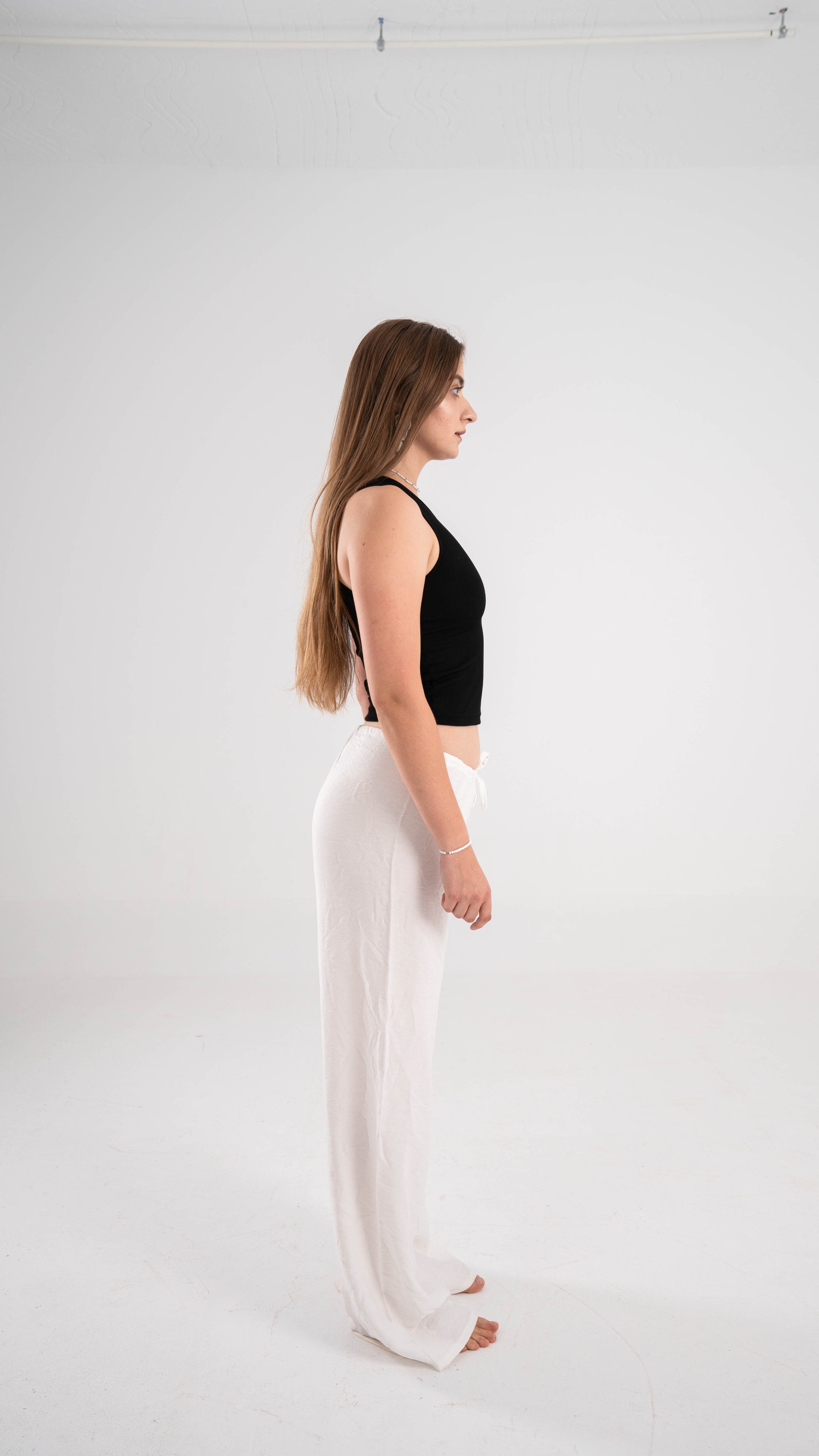 White Linen Pants