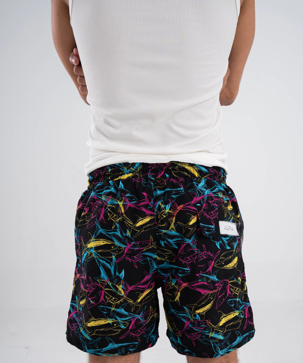 Shark tank swim short